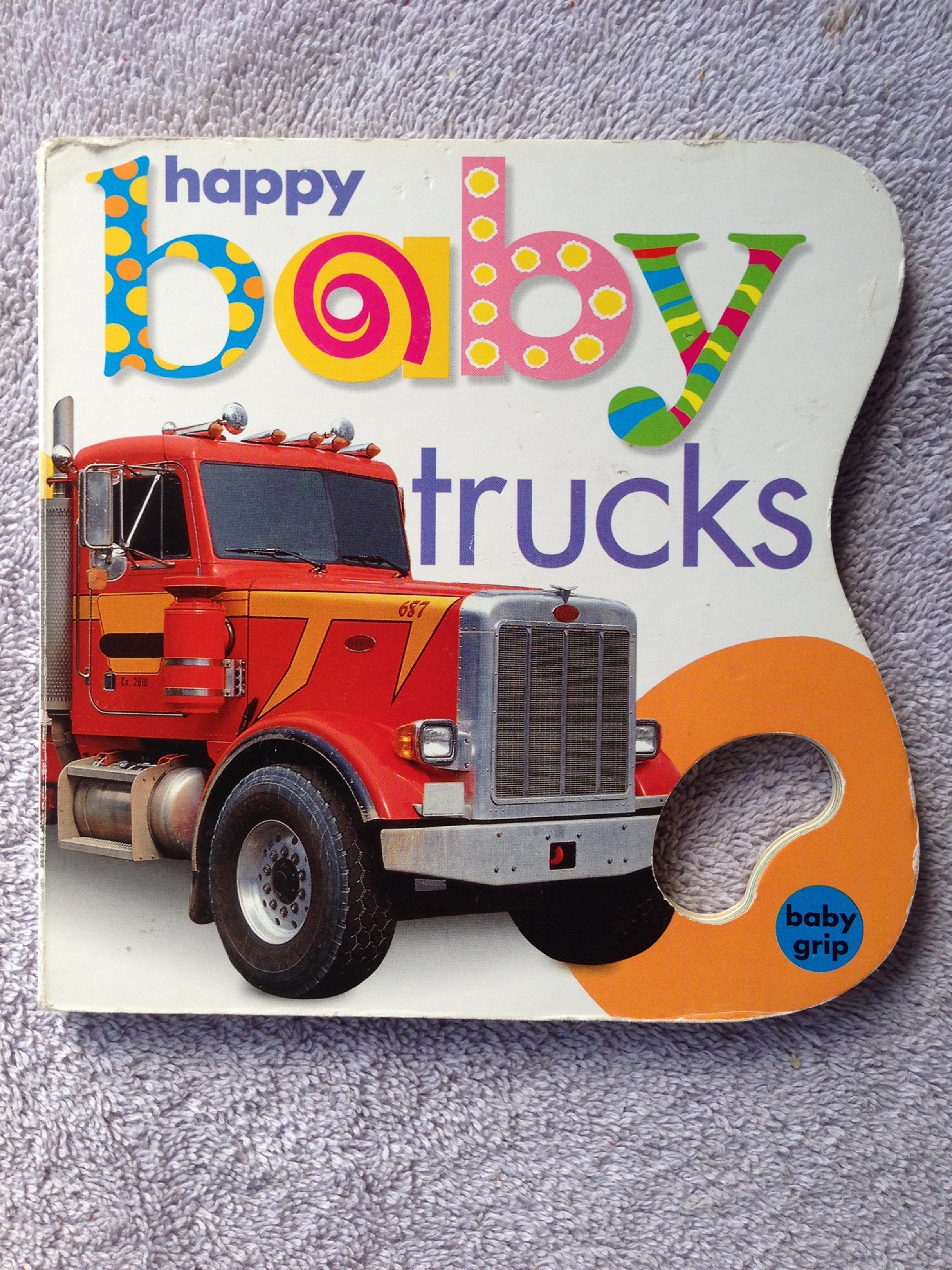 Happy Baby Trucks (Baby Grip) Non-fiction