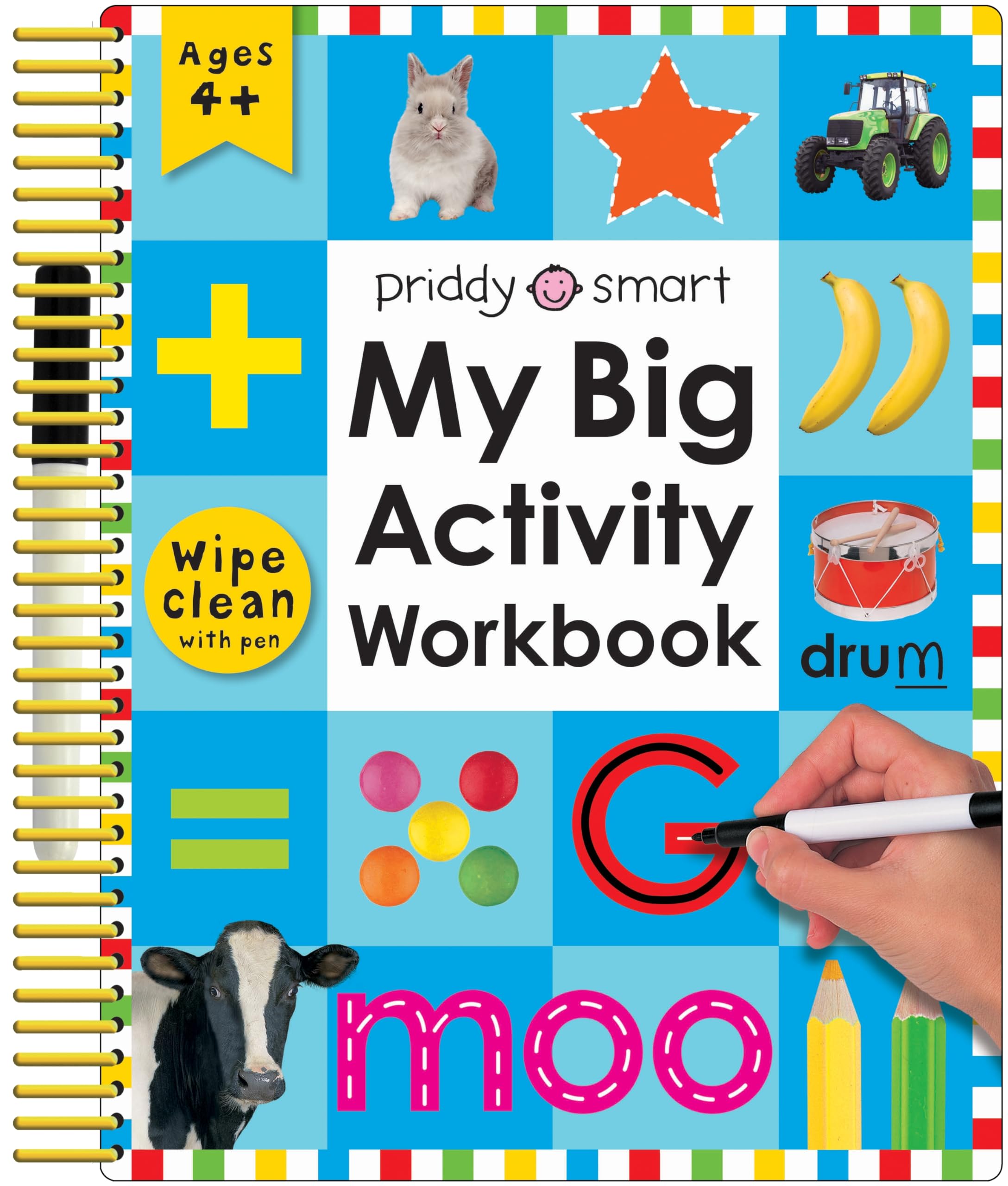 Wipe Clean: My Big Activity Workbook Tiptoi & Games