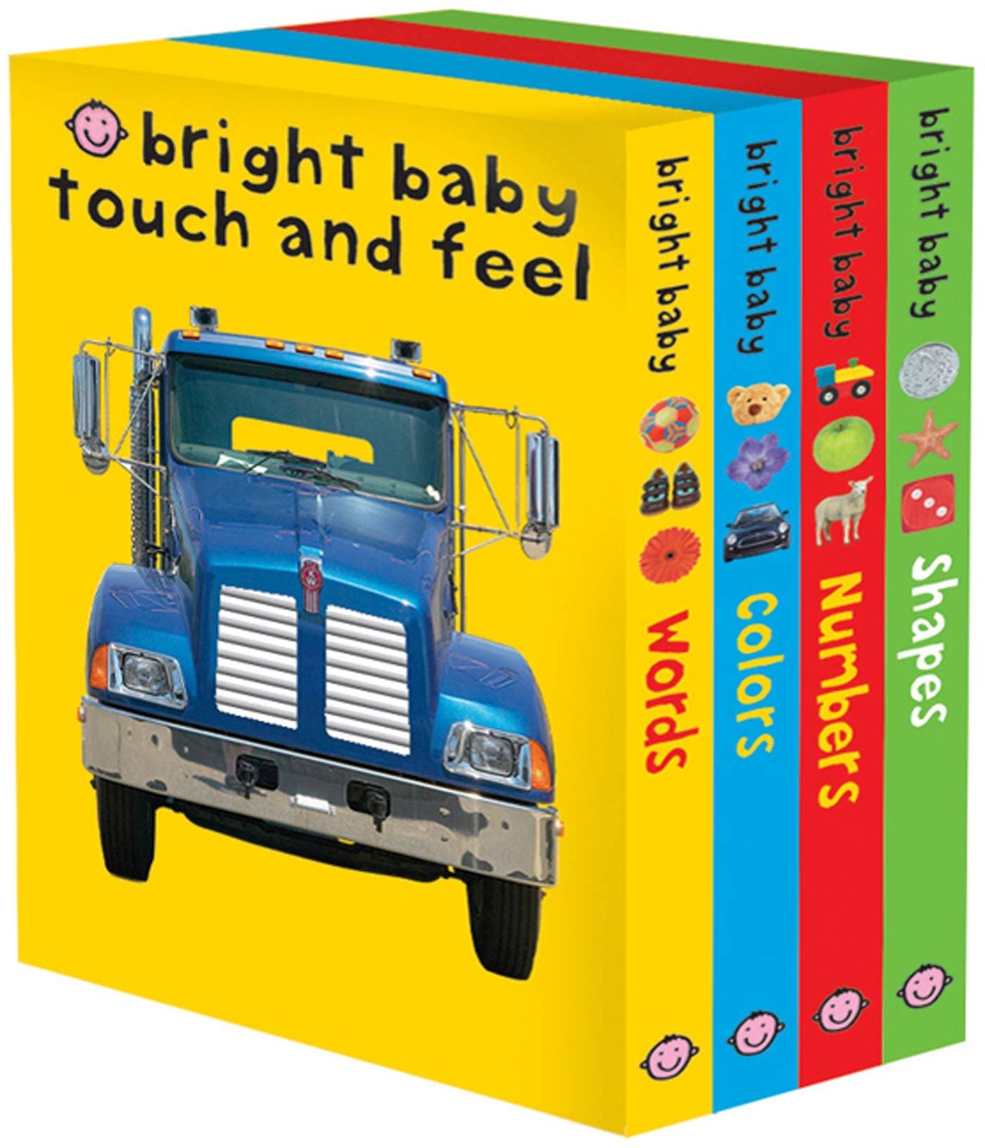Bright Baby Touch & Feel Slipcase 2: Includes Words, Colors, Numbers, and Shapes (Bright Baby Touch and Feel) Parents & Children