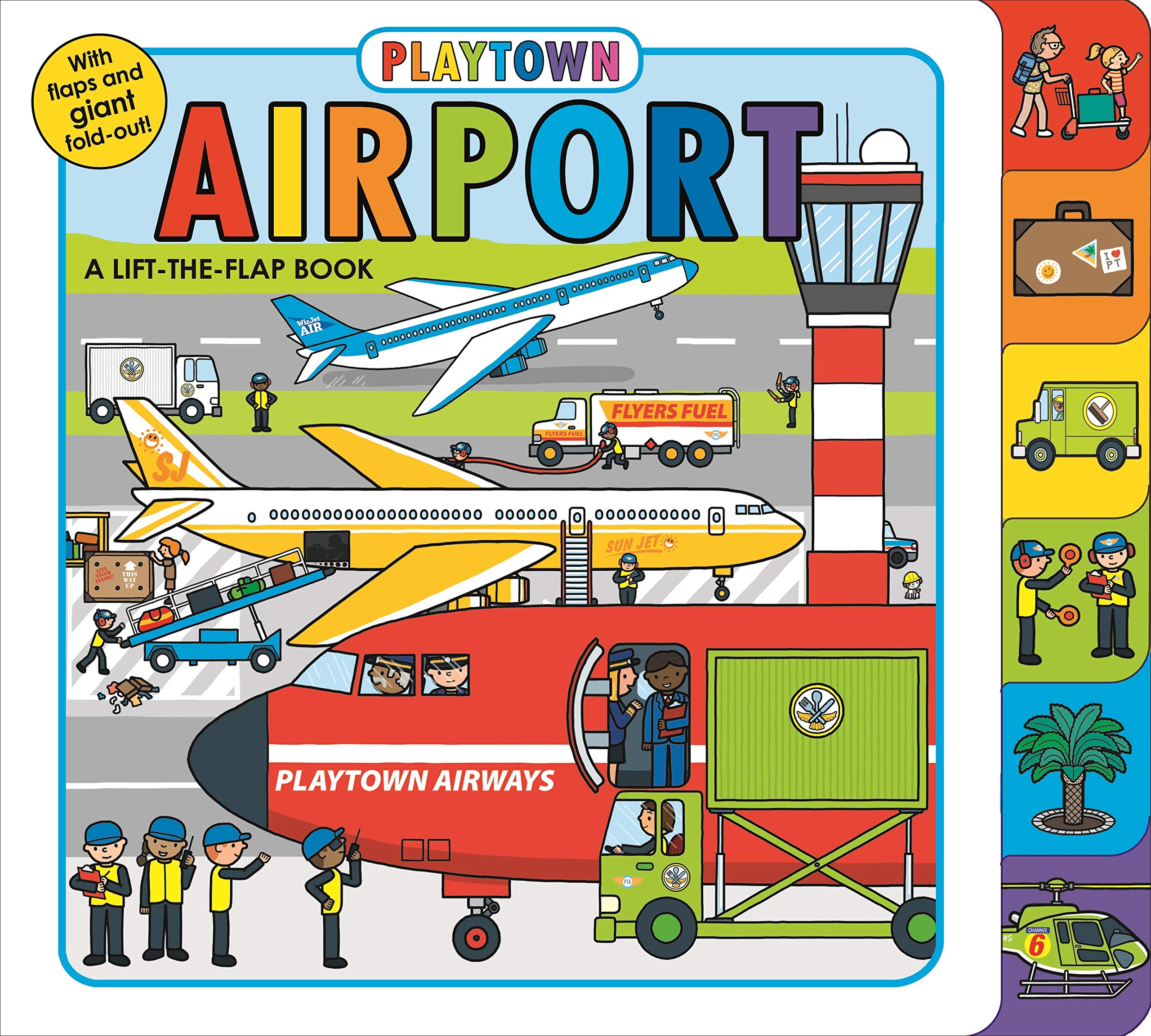 Playtown: Airport: A Lift-The-Flap Book Non-fiction