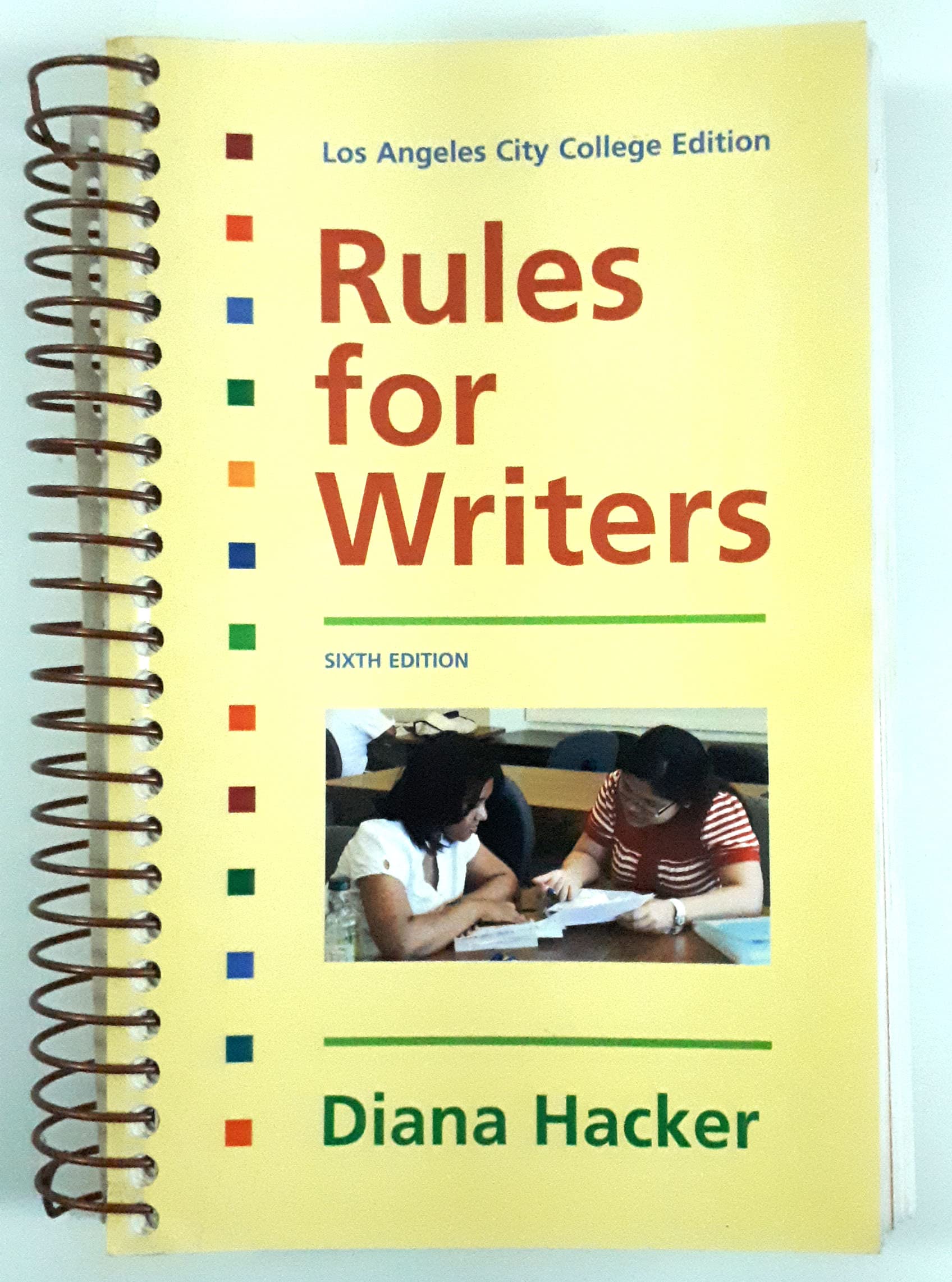 Rules for Writers Los Angeles City College Edition Books