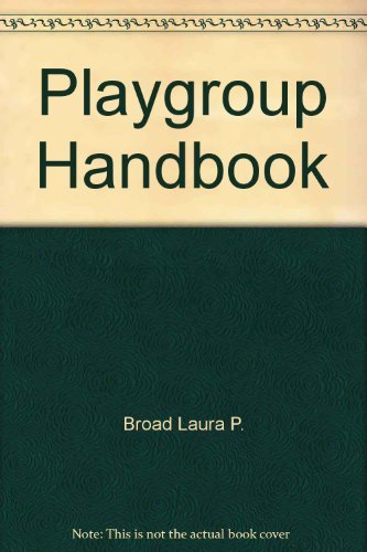 THE PLAYGROUP HANDBOOK Books