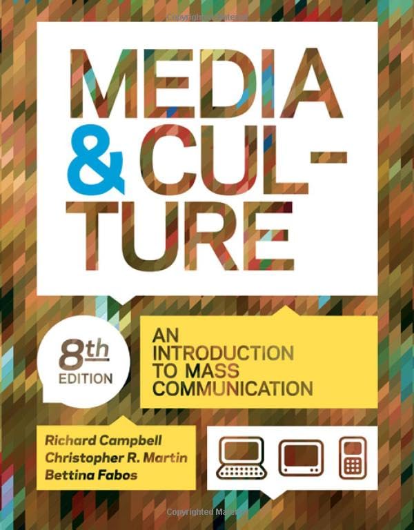 Media and Culture: An Introduction to Mass Communication book