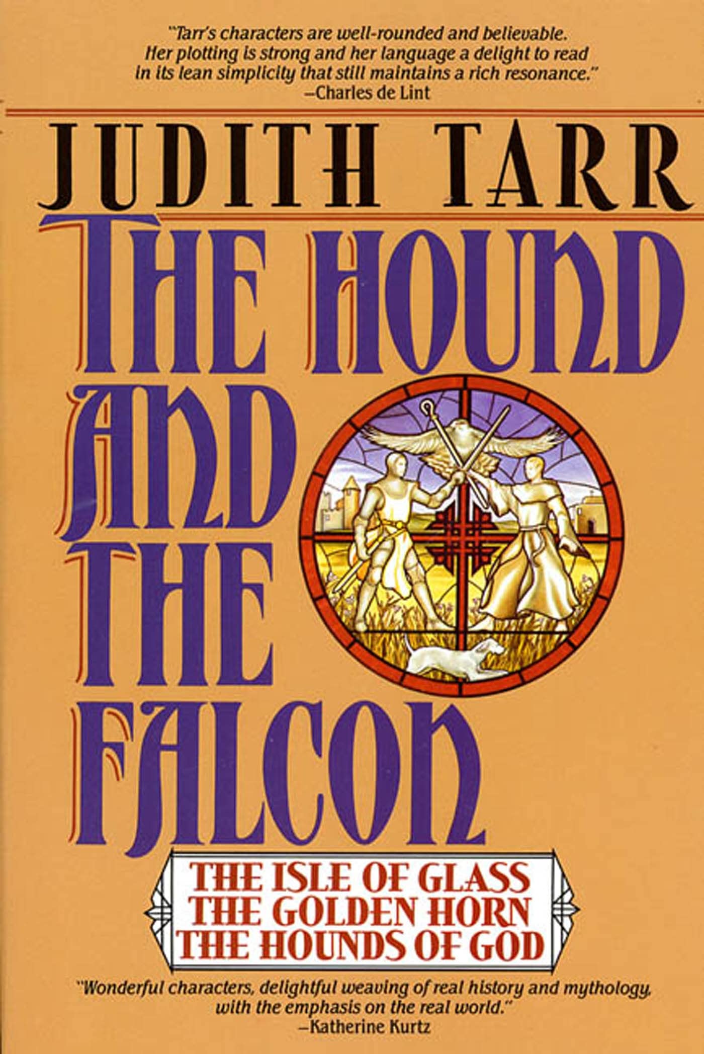 Hound and the Falcon: The Isle of Glass, the Golden Horn, the Hounds of God (Hound and Falcon Omnibus) Historical Fiction