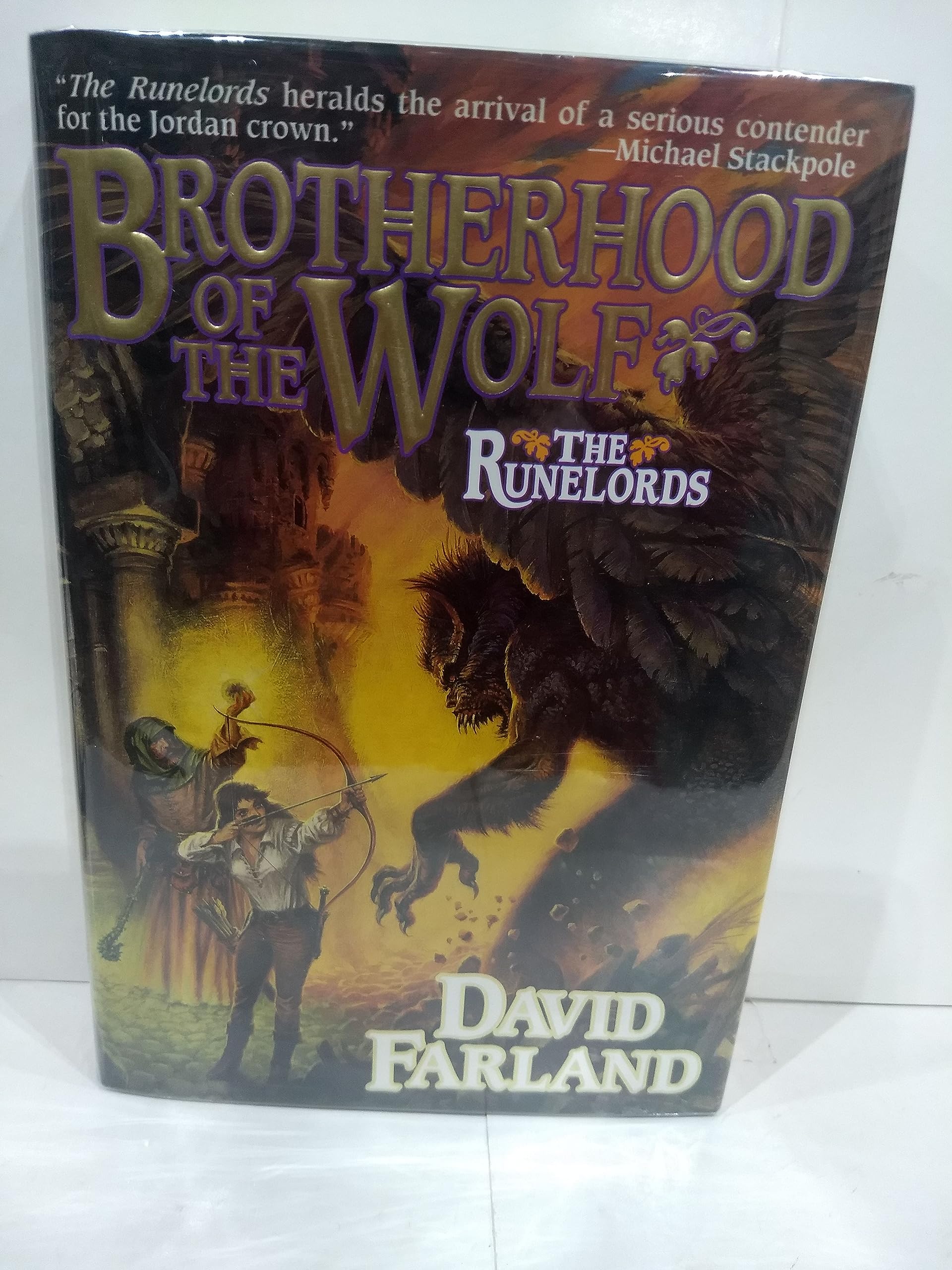 Brotherhood of the Wolf (The Runelords) Books