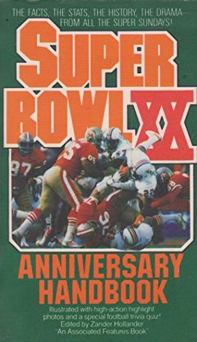 Super Bowl XX anniversary handbook Books