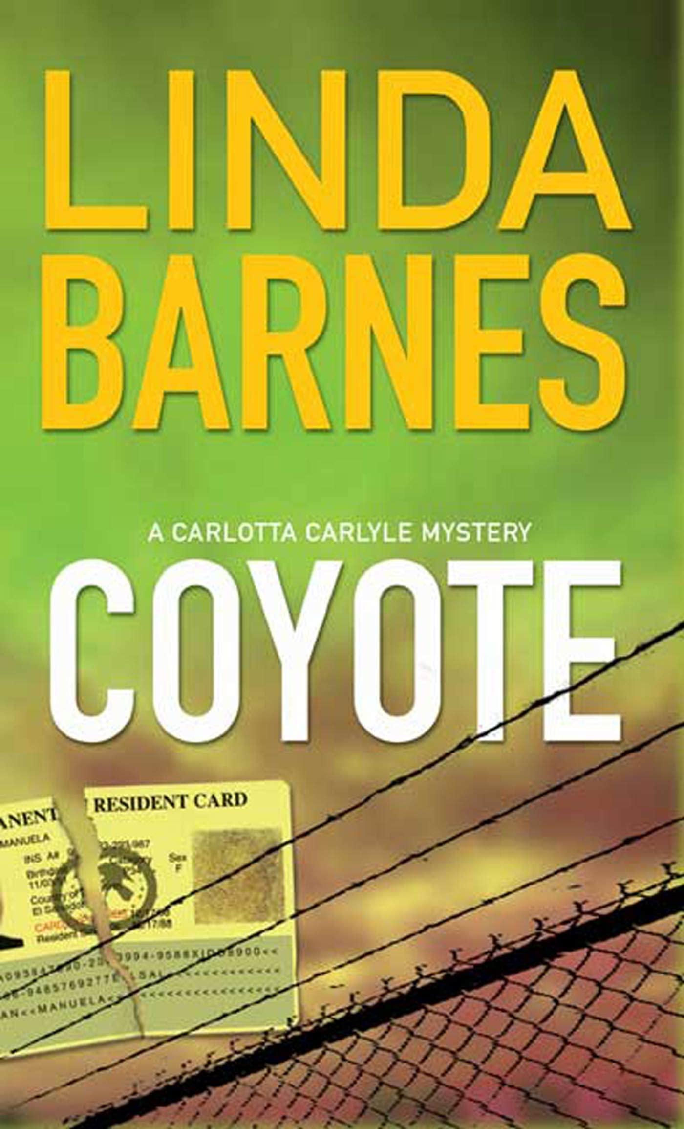 Coyote (Carlotta Carlyle Mystery) Contemporary literature