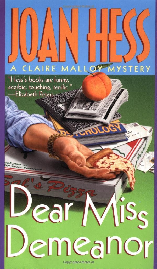 Dear Miss Demeanor (A Claire Malloy mystery) Contemporary literature