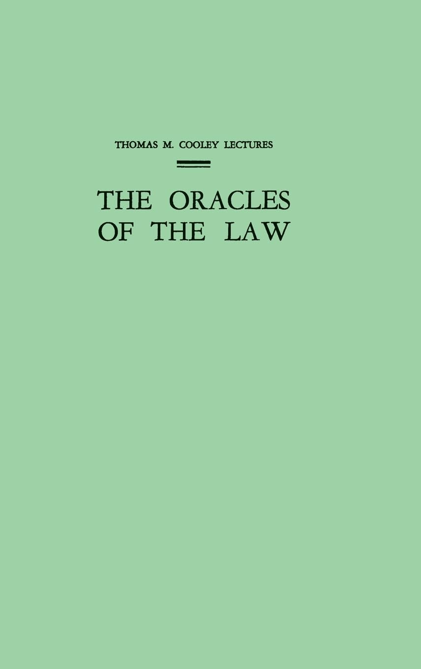 Oracles of the Law, The Law