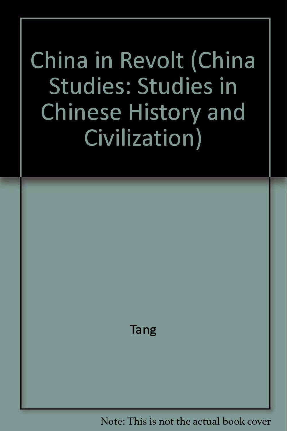China in Revolt: How a Civilization Became a Nation (China Studies-Studies in Chinese History and Civilization) Politics & History