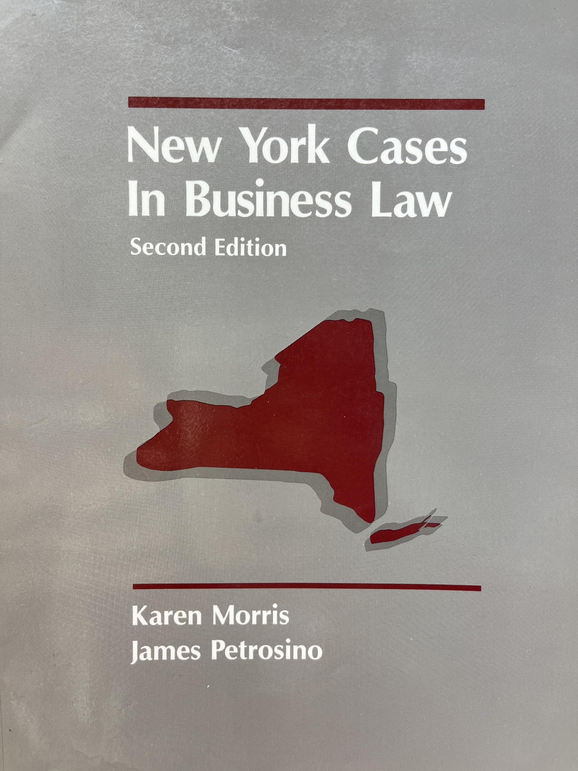 New York Cases in Business Law (LA - Business Law Series) Law
