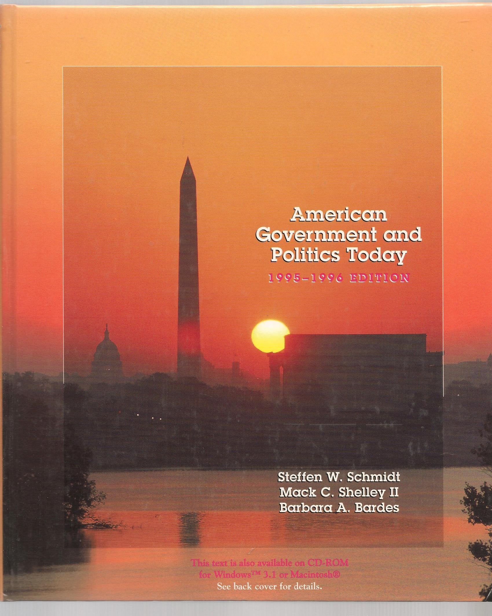 American Government and Politics Today/1995-1996 Books