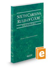 South Carolina Rules of Court - Federal Books