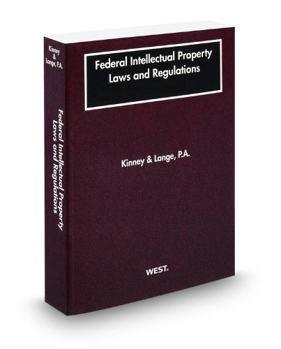 Federal Intellectual Property Laws and Regulations, 2011 ed. Books
