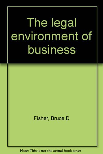 The legal environment of business Books