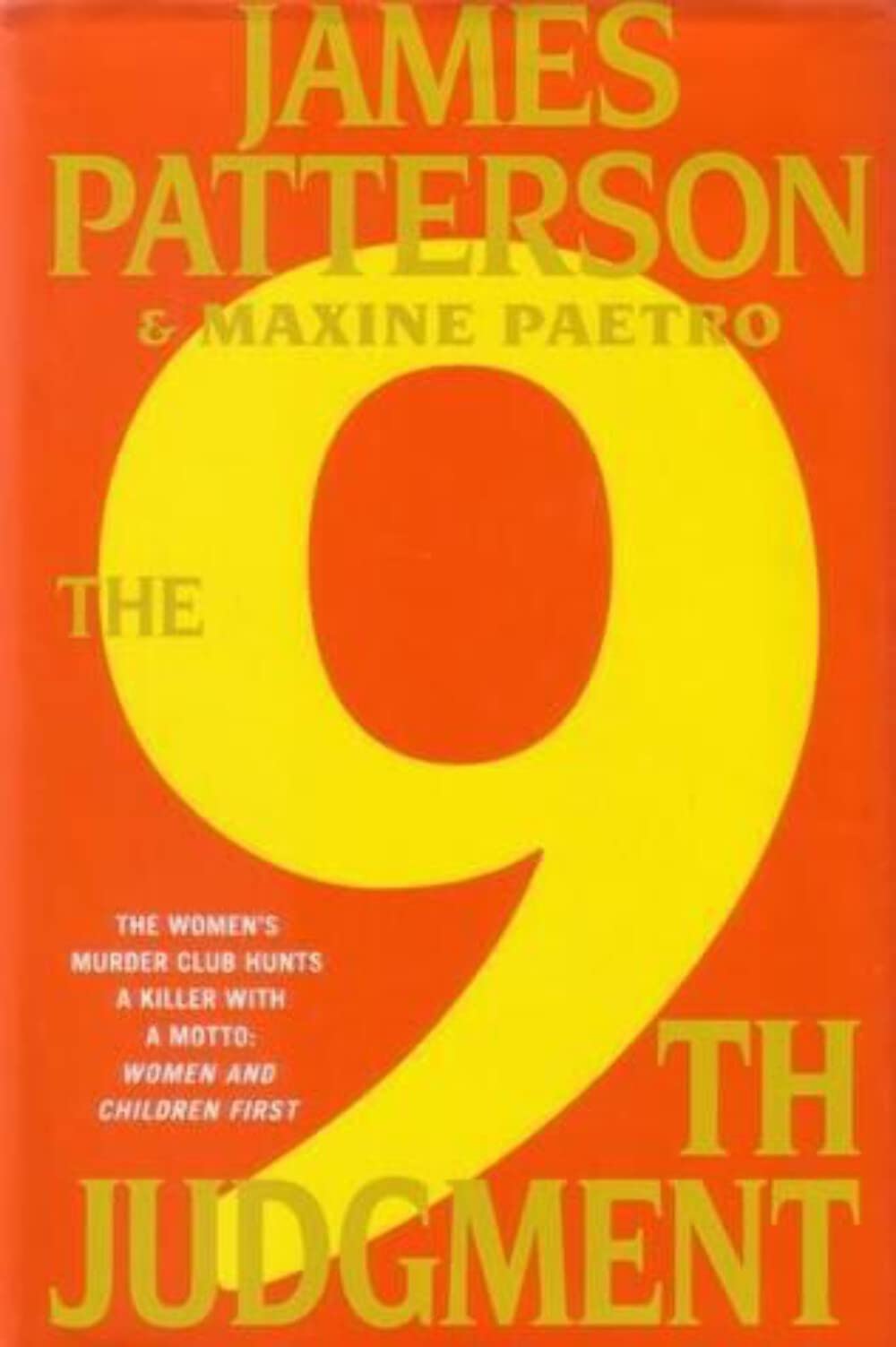 The 9th Judgment (Women's Murder Club) Poetry
