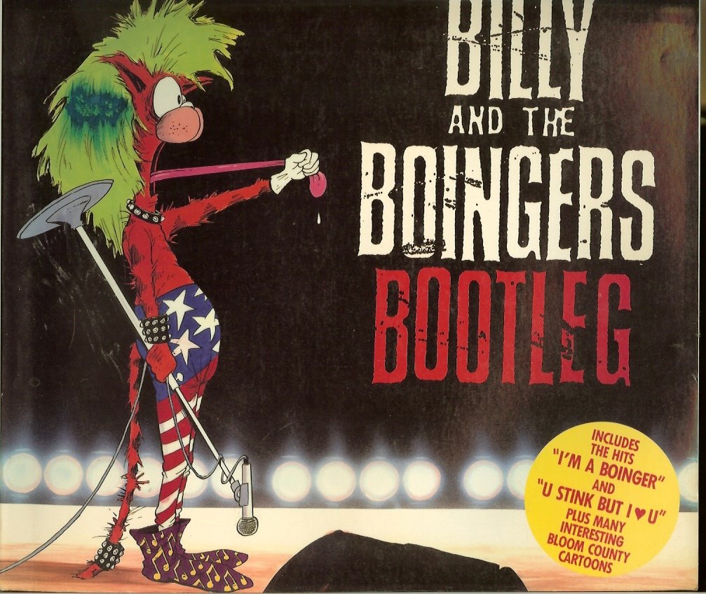 Billy and the Boingers Bootleg: Includes Record (Bloom County Book) Manga