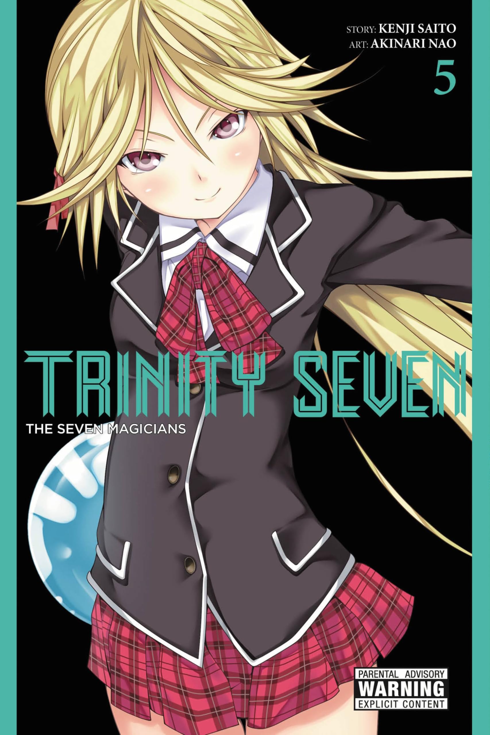 Trinity Seven, Vol. 5: The Seven Magicians (TRINITY SEVEN 7 MAGICIANS GN, Band 5) Manga