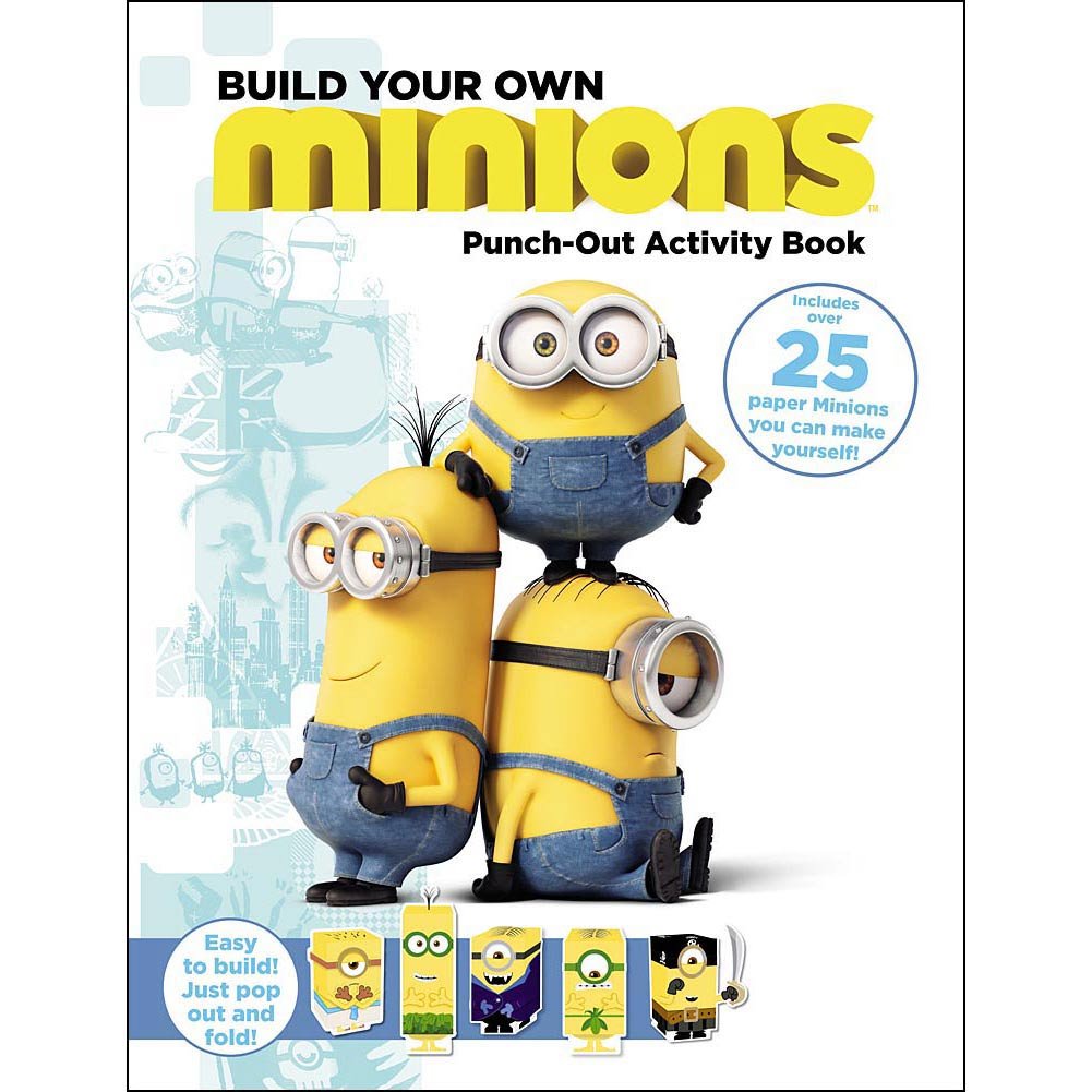 Minions: Build Your Own Minions Punch-Out Activity Book Novels & Short Stories