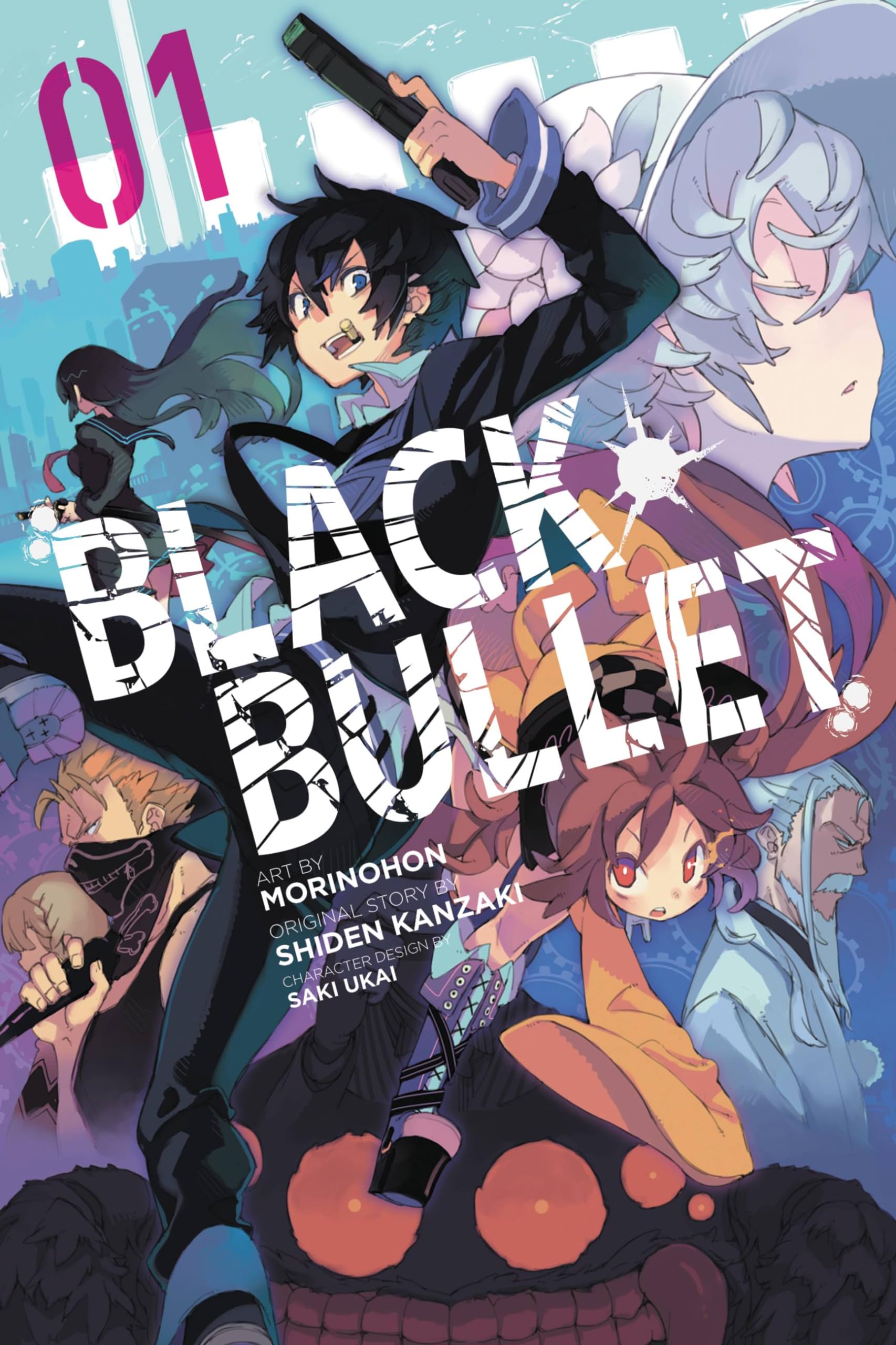 Black Bullet, Vol. 1 (Light Novel) Action & Adventure