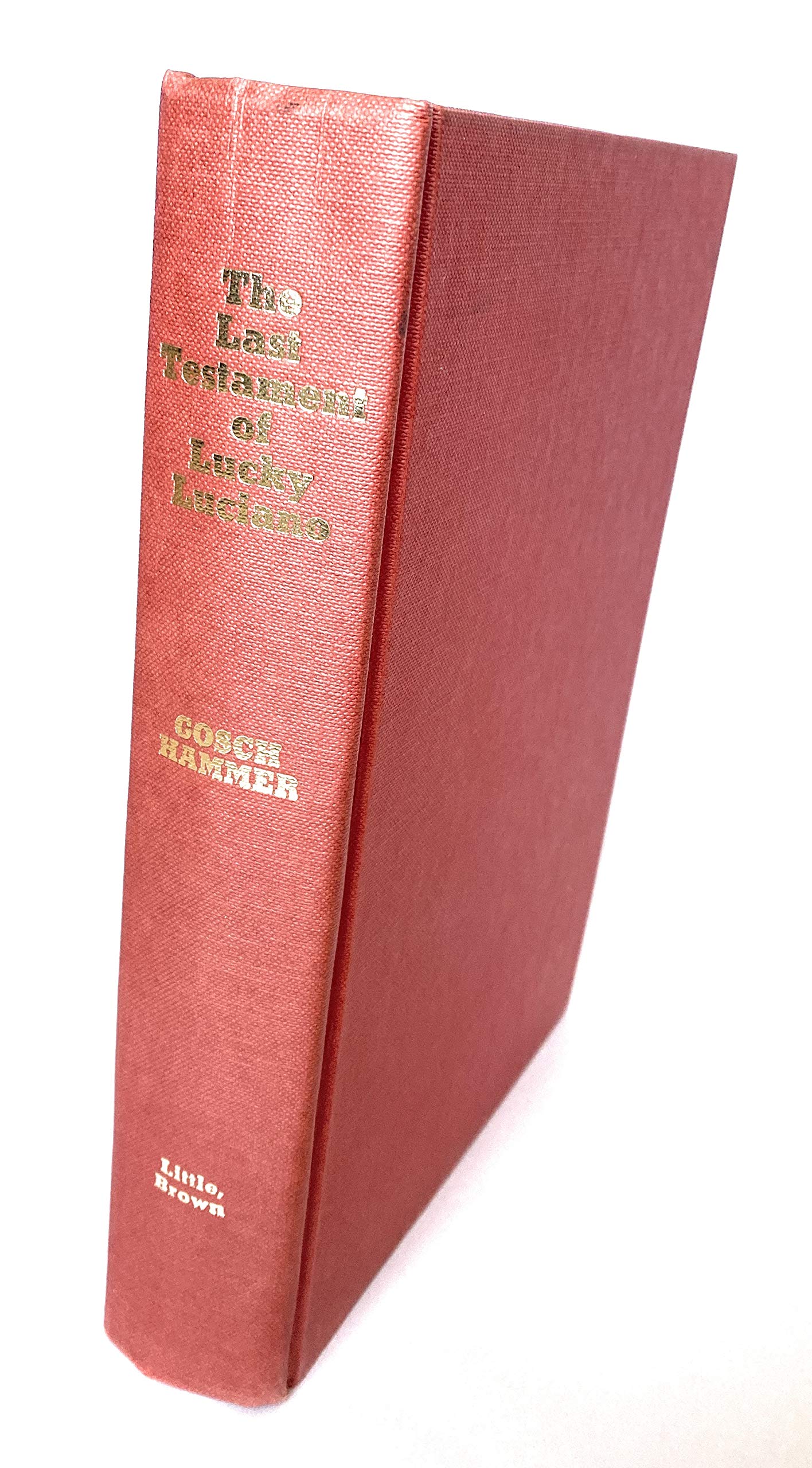 The last testament of Lucky Luciano Books
