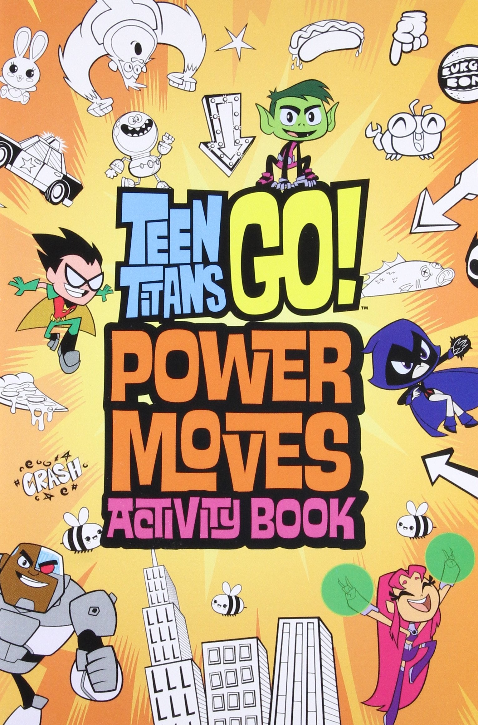 Teen Titans Go!: Power Moves Activity Book Manga