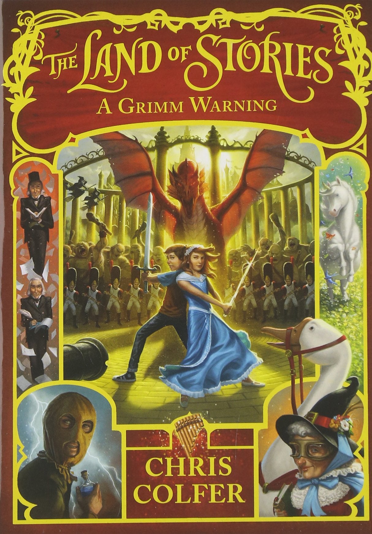 The Land of Stories: A Grimm Warning book