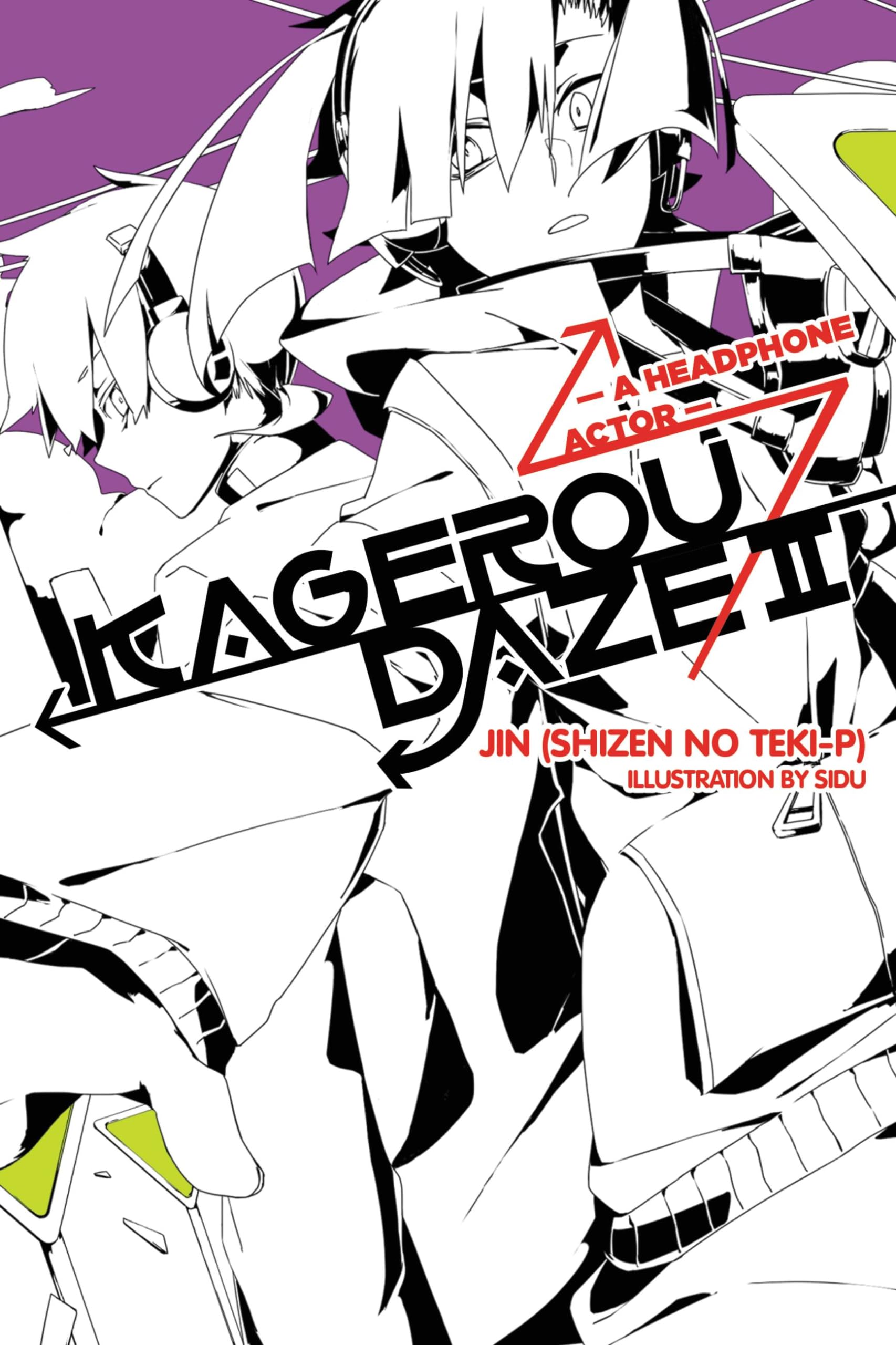 Kagerou Daze, Vol. 2 (light novel): A Headphone Actor (KAGEROU DAZE LIGHT NOVEL SC, Band 2) Manga