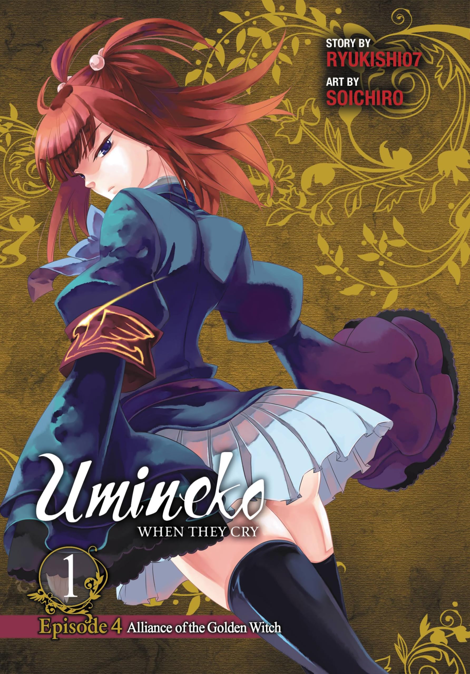 Umineko WHEN THEY CRY Episode 4: Alliance of the Golden Witch, Vol. 1 (UMINEKO WHEN THEY CRY GN EP 4, Band 7) Manga