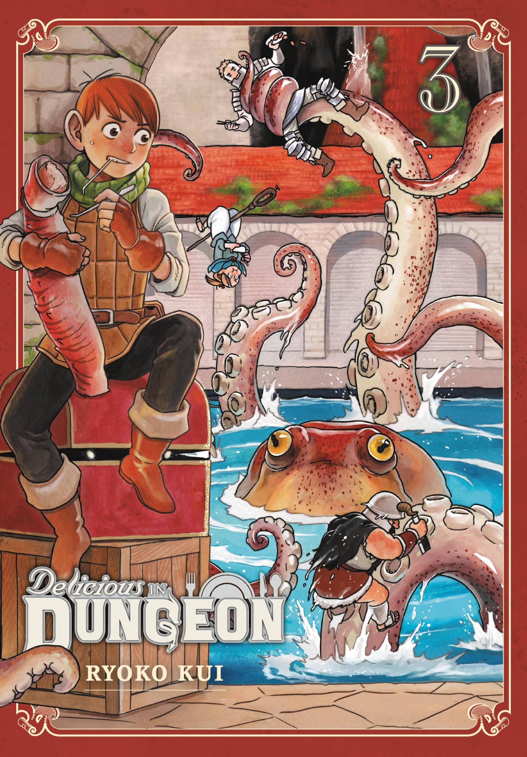 Delicious in Dungeon, Vol. 3 (DELICIOUS IN DUNGEON GN, Band 3) Manga