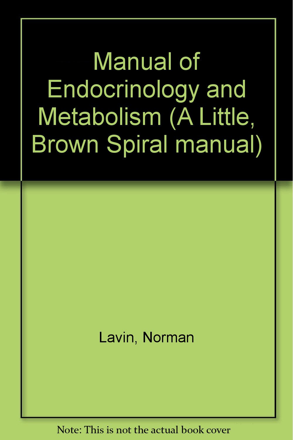 Manual of Endocrinology and Metabolism Books