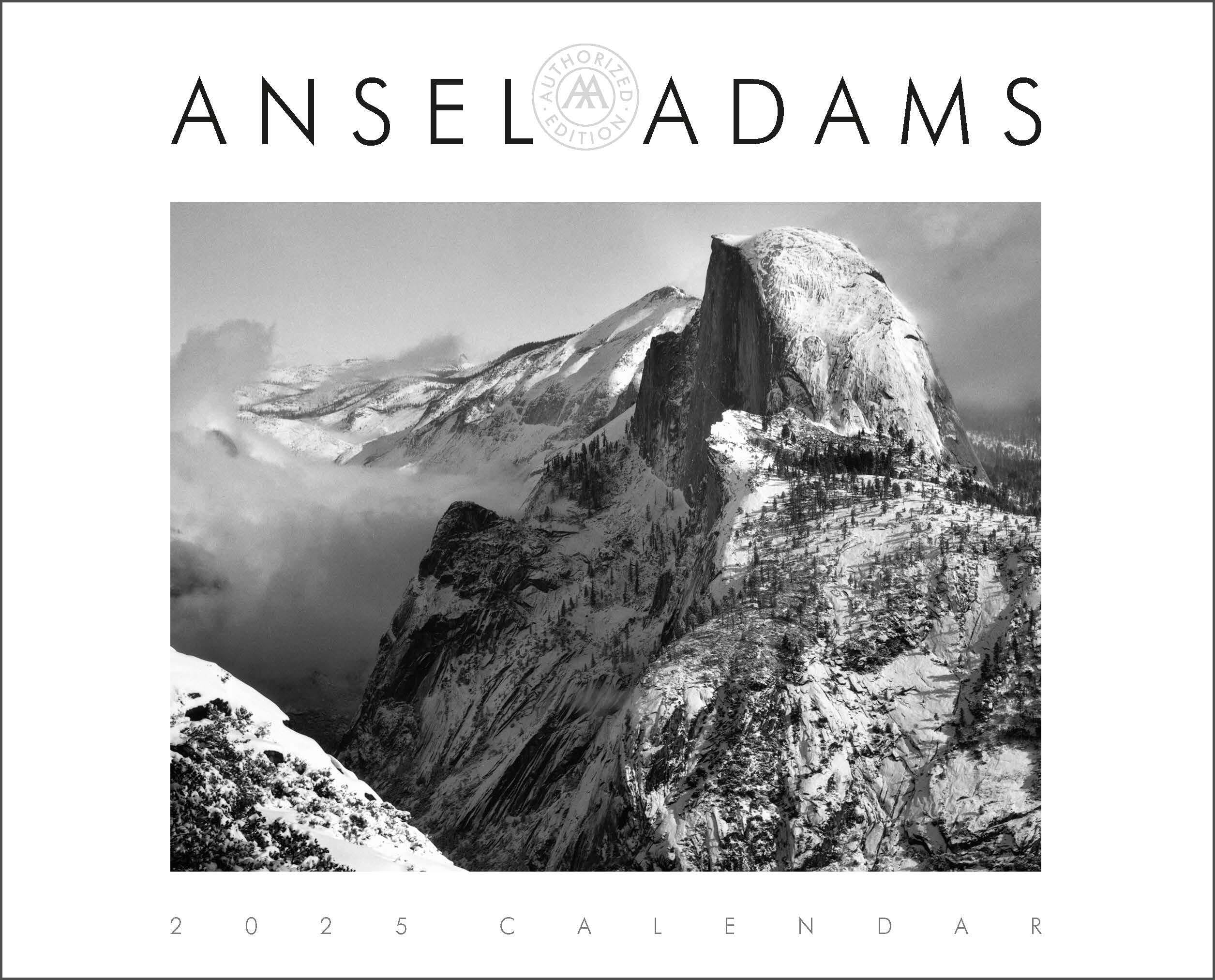 Ansel Adams 2025 Wall Calendar: Authorized Edition: 13-Month Nature Photography Collection (Monthly Calendar) Calendars