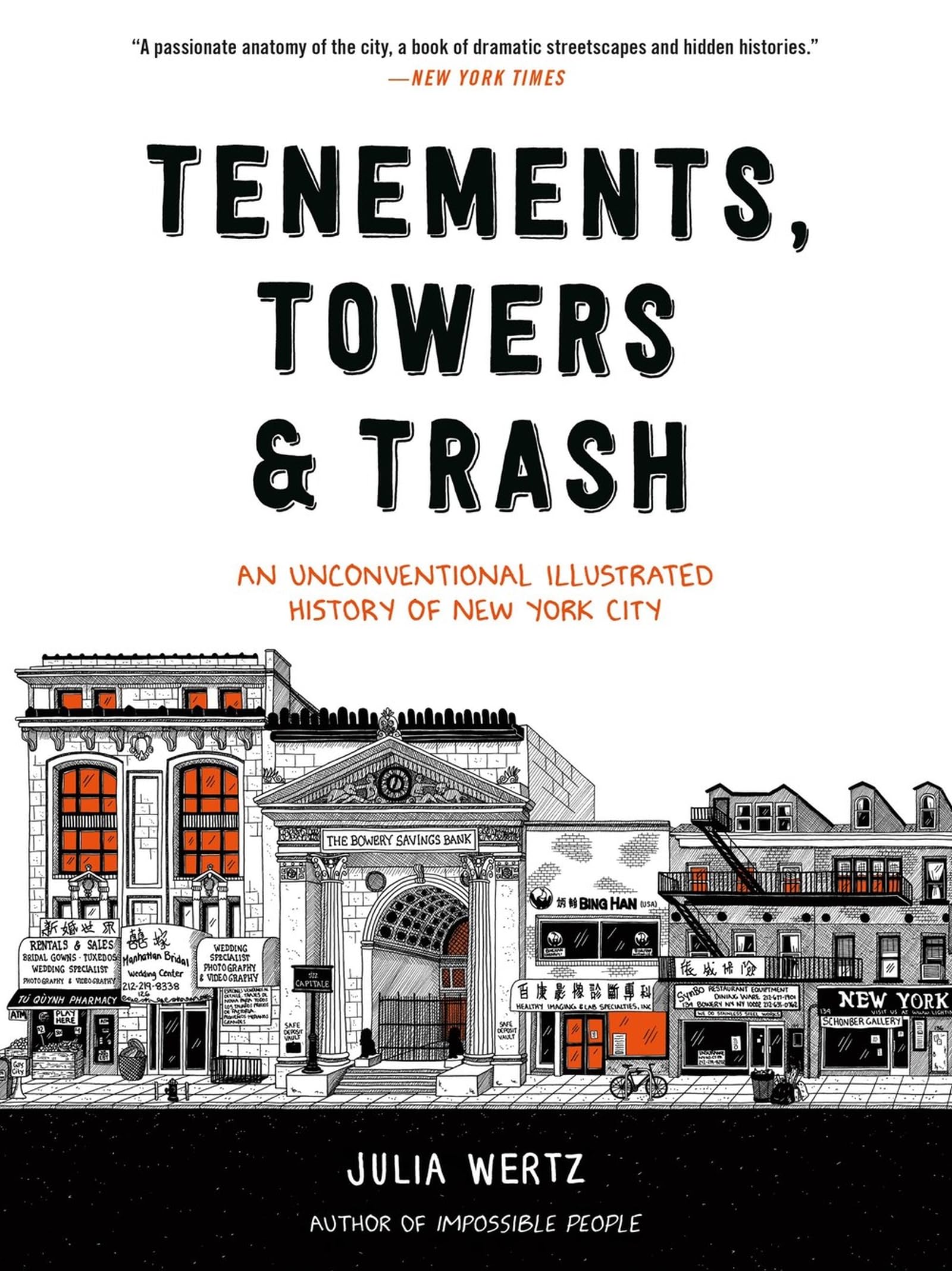 Tenements, Towers & Trash: An Unconventional Illustrated History of New York City Manga