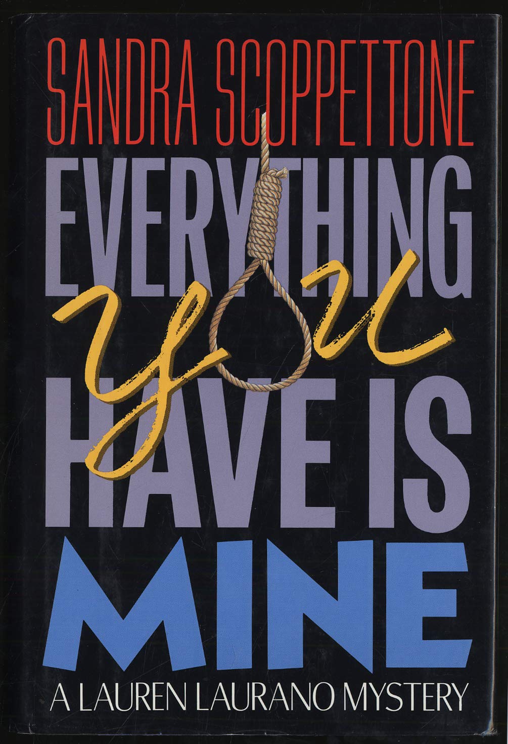 Everything You Have Is Mine (Lauren Laurano Mystery) Detective & CSI