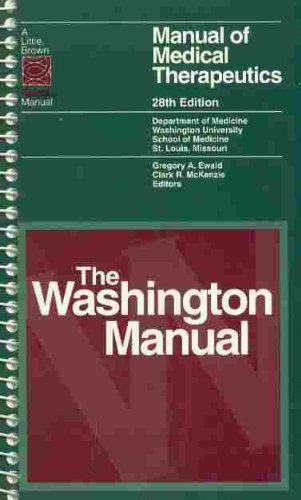 Manual of Medical Therapeutics Medicine