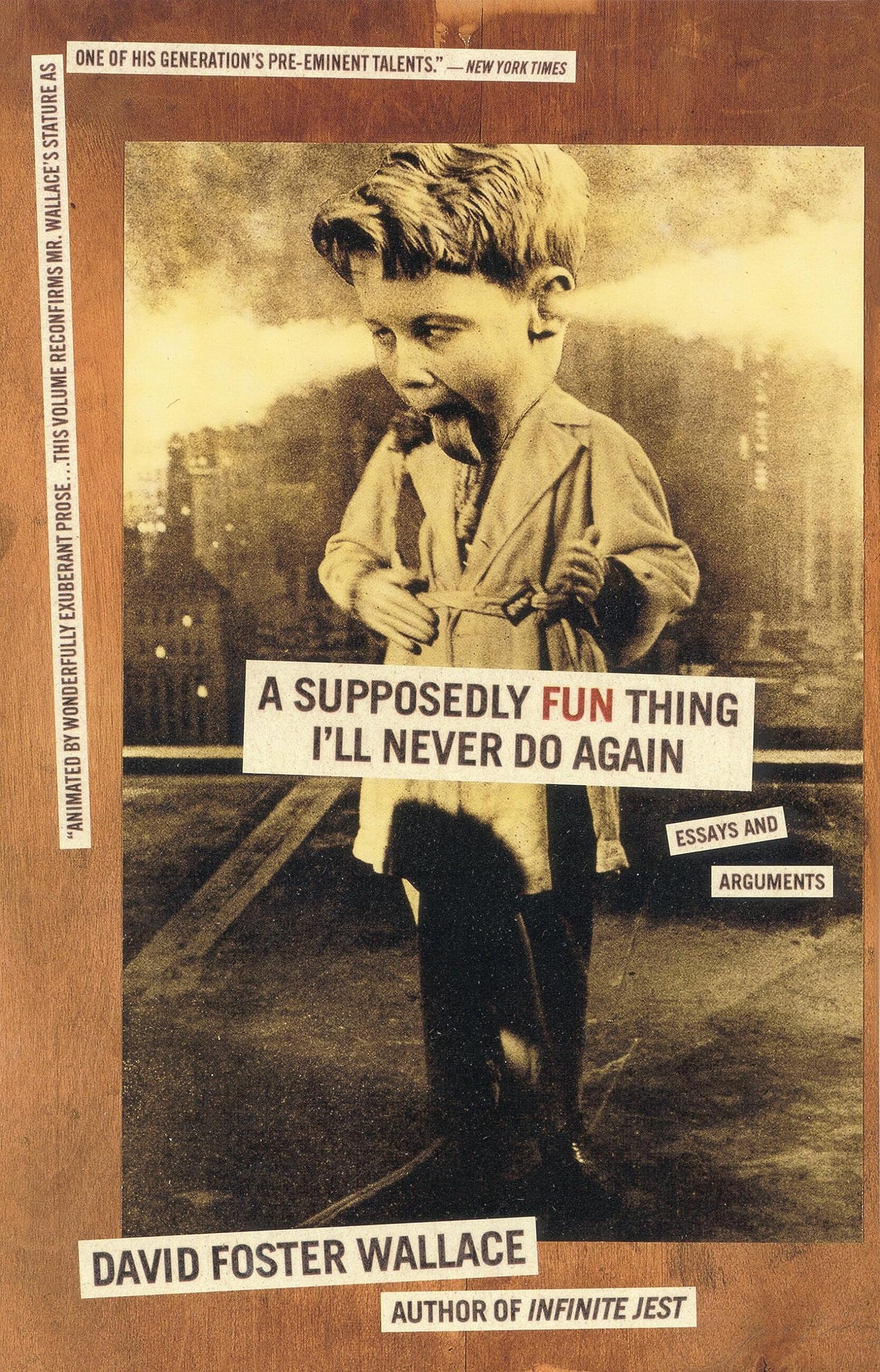 A Supposedly Fun Thing I'll Never Do Again: Essays and Arguments Essays & Short Stories