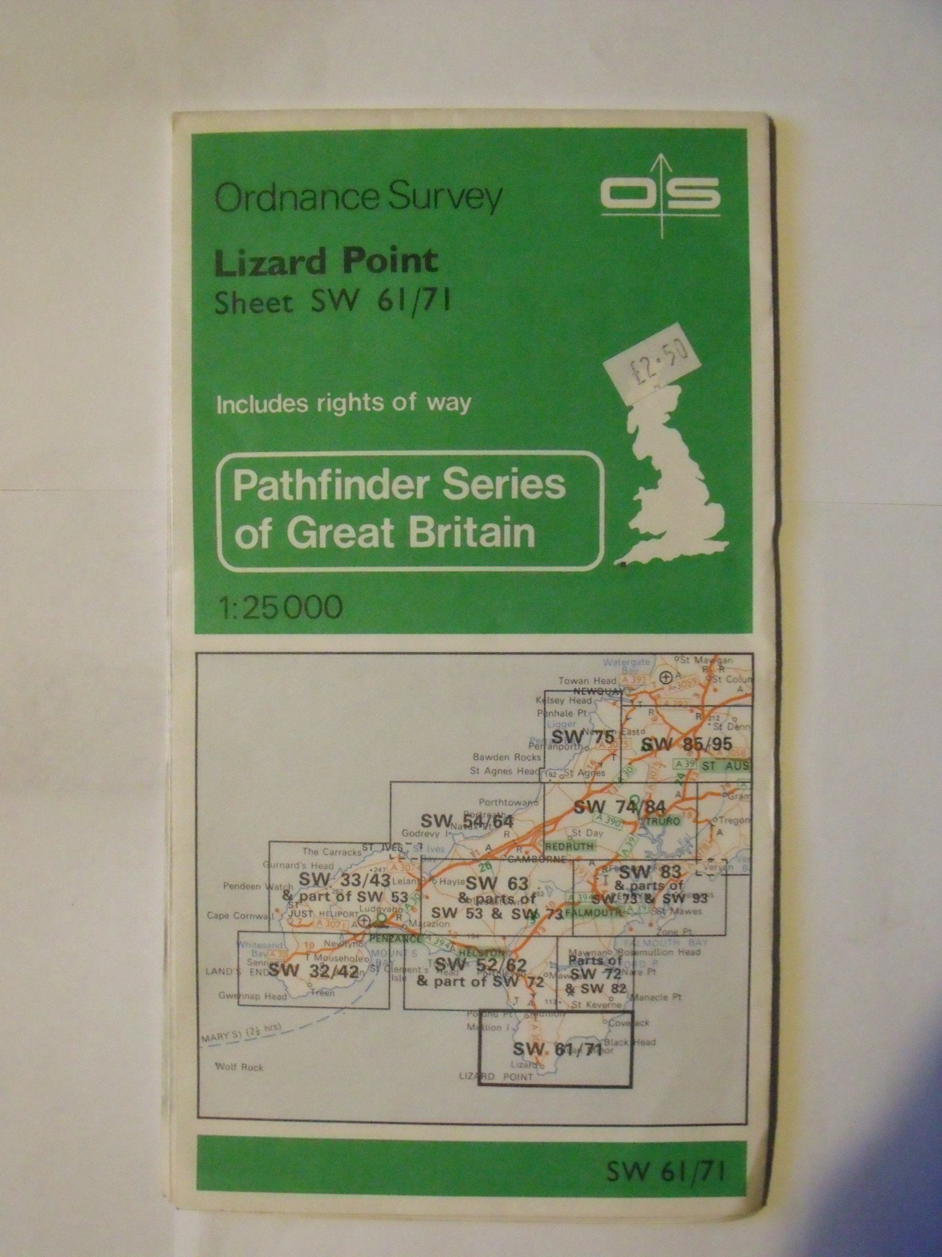 Lizard Point (Sheet 1372 (SW61/71)) (Pathfinder maps, Band 1372) Maps & Plans