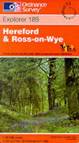 Hereford and Ross-on-Wye (Explorer Maps) Maps & Plans
