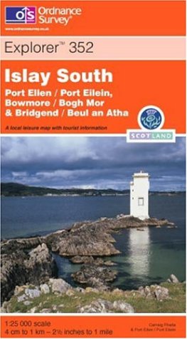 Islay South: Port Ellan, Bowmore and Bridgend and Port Charlotte (Explorer S.) Maps & Plans