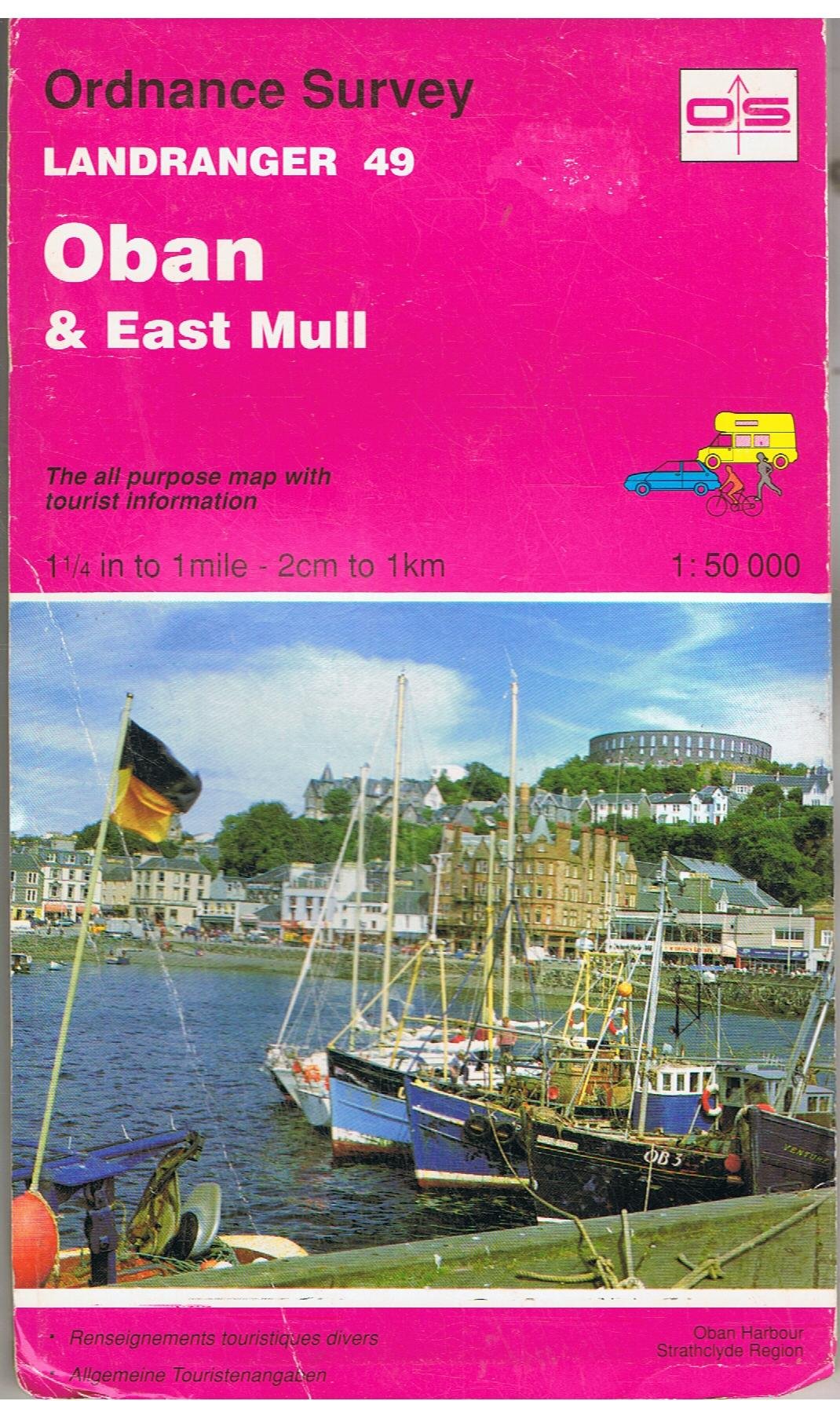 Oban and East Mull (Landranger Maps) Maps & Plans