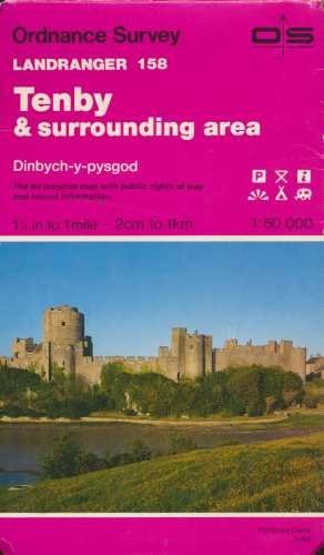 Tenby and Surrounding Area (Landranger Maps) Maps & Plans
