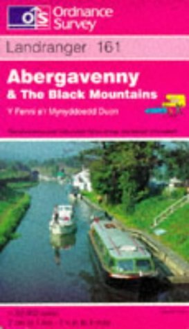Abergavenny and the Black Mountains (Landranger Maps) Maps & Plans