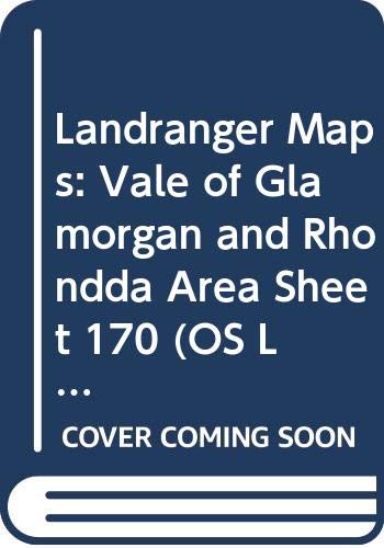 Vale of Glamorgan and Rhondda Area (Sheet 170) (OS Landranger Map, Band 170) Maps & Plans
