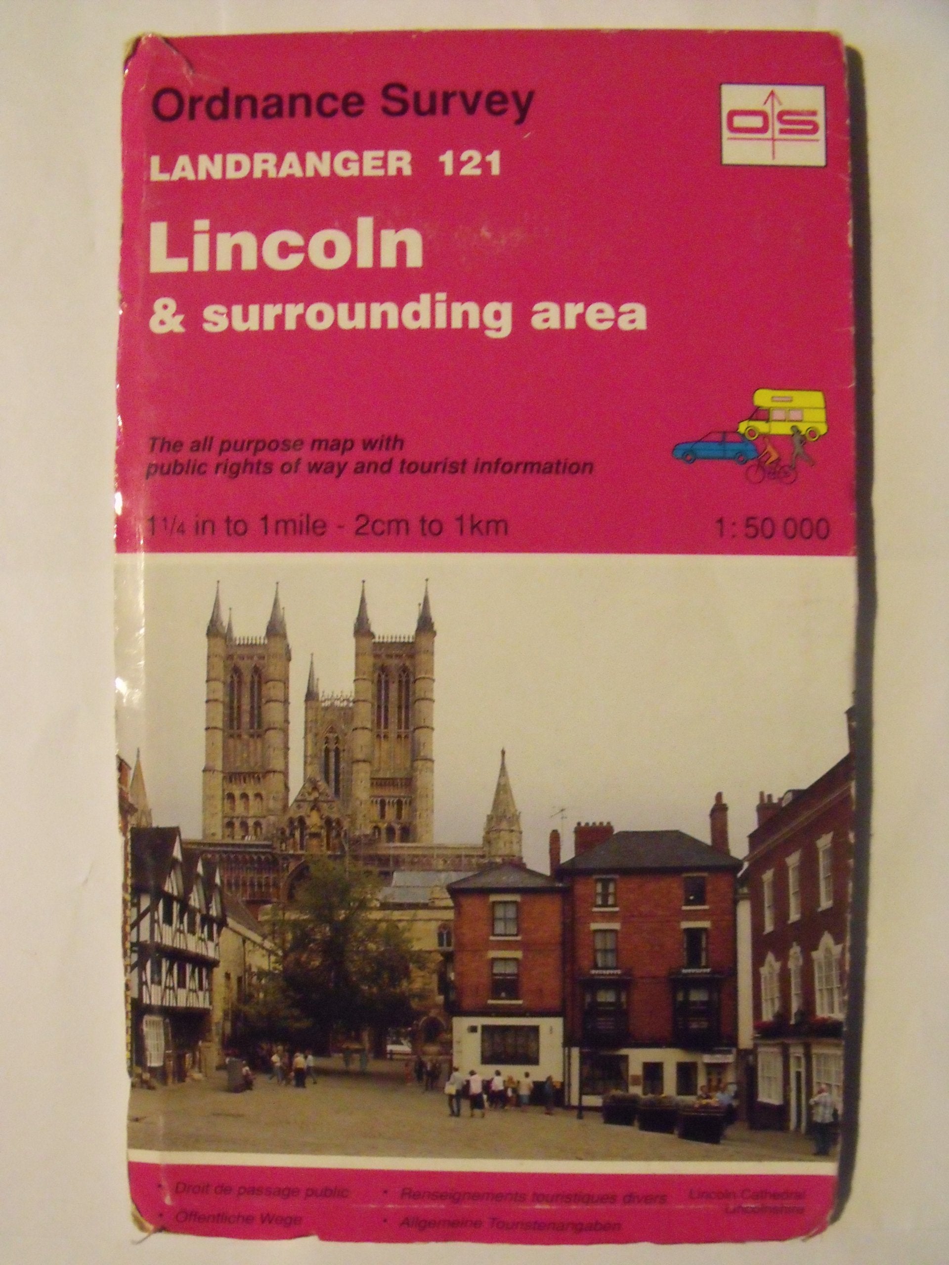 Lincoln and Surrounding Area (Sheet 121) book