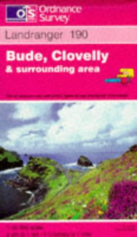 Bude, Clovelly and Surrounding Area (Landranger Maps) Maps & Plans