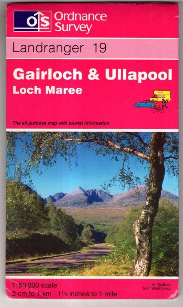 Gairloch and Ullapool, Loch Maree (Landranger Maps) Maps & Plans