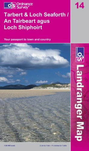 Tarbert and Loch Seaforth (Landranger Maps) Maps & Plans