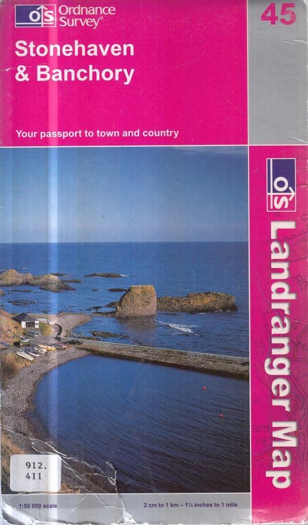 Stonehaven and Banchory (OS Landranger Map) Maps & Plans