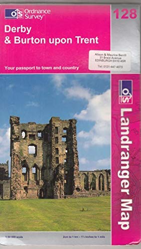 Derby and Burton-upon-Trent (Landranger Maps) Maps & Plans