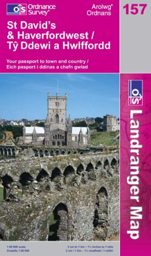 St.David's and Haverfordwest: Tyddewi a Hwlffordd (Landranger Maps) Maps & Plans